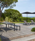 Chaise de jardin "metteur en scène" pliable Alexa anthracite – Image 3