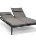 Chaise longue de jardin empilable double Switch Rope – Image 4