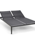 Chaise longue de jardin empilable double Switch Rope – Image 8