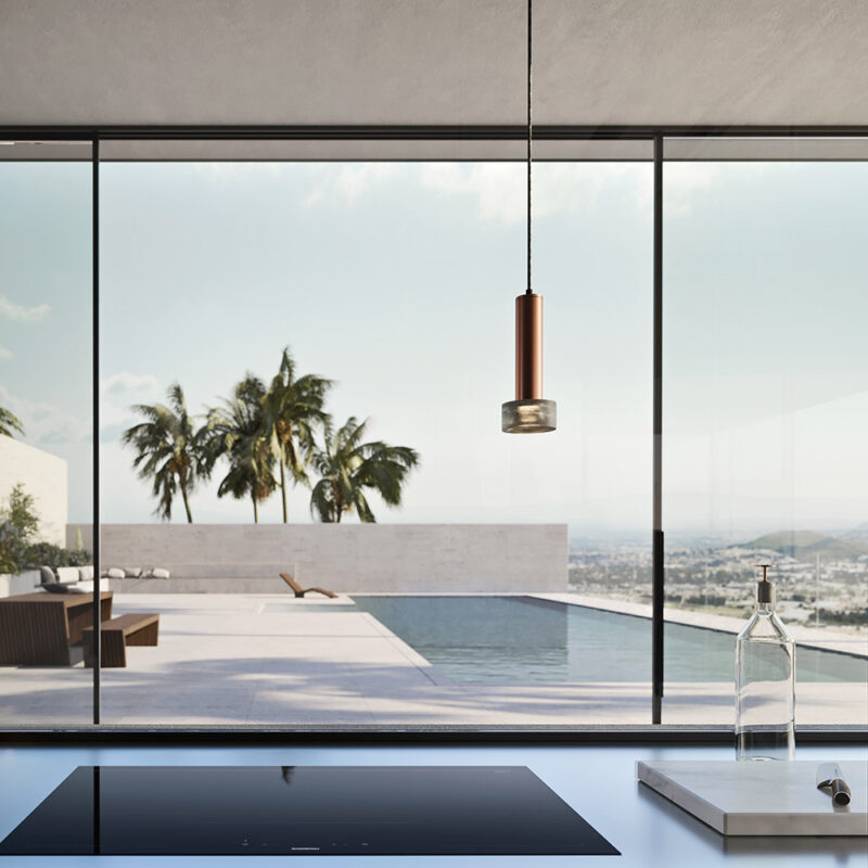 Cuisine extérieure Modulnova Project N°3 en acier inoxydable