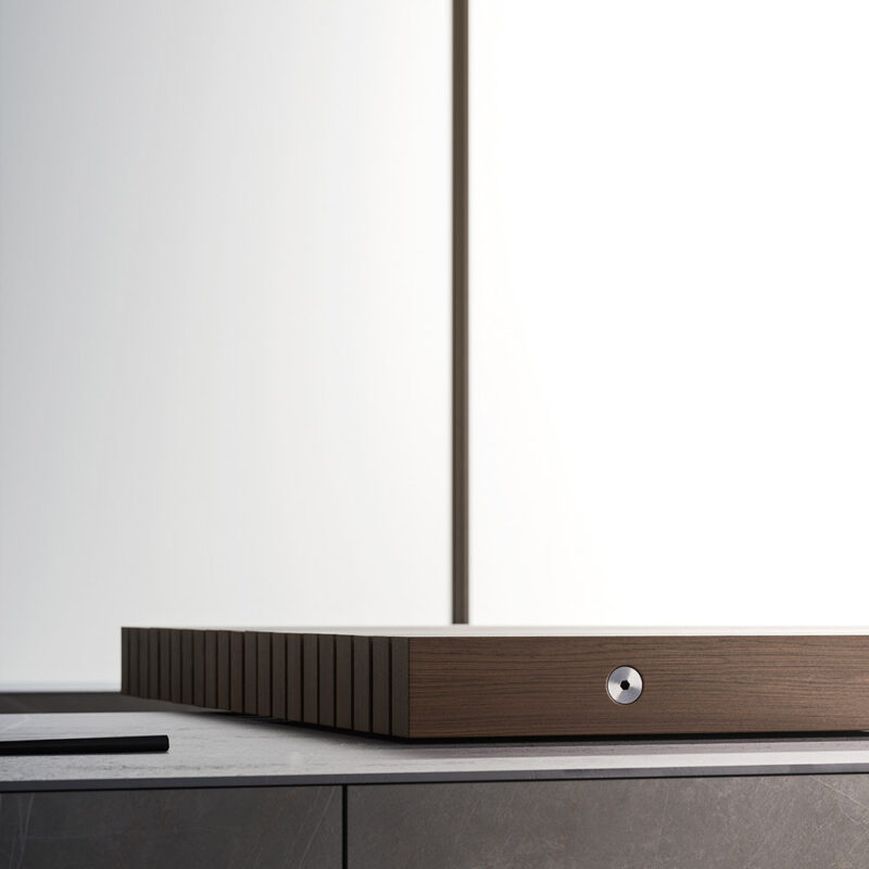 Cuisine extérieure Modulnova Project N°4 en céramique Sahara Noir