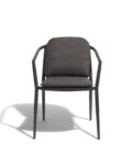 Fauteuil de repas extérieur DIAMOND aluminium anthracite et corde – Image 16