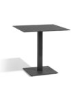 Table bistro extérieure en aluminium anthracite et plateau Trespa L.75 x 70 cm ALEXA D