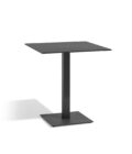 Table haute bistro extérieure en aluminium anthracite et plateau Trespa L.75 x 70 x 92 cm Alexa M