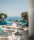 Canapé de jardin deux places en métal laqué personnalisable BOLLE DV M TS OUT – Image 6