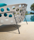 Canapé de jardin deux places en métal laqué personnalisable BOLLE DV M TS OUT – Image 5