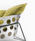 Canapé de jardin deux places en métal laqué personnalisable BOLLE DV M TS OUT – Image 4