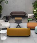 Fauteuil extérieur en tissu rembourré BRIONI – Image 4