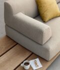 Canapé de jardin modulable sur base en aluminium ou teck PALCO – Image 17