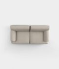 Canapé de jardin modulable sur base en aluminium ou teck PALCO – Image 26