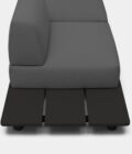 Canapé de jardin modulable sur base en aluminium ou teck PALCO – Image 20