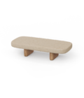 Table basse rectangulaire Vondom MILOS Centro 100 x 45 x H.25 cm par Jean Marie Massaud