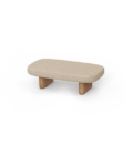 Table basse rectangulaire Vondom MILOS Centro 80 x 45 x H.25 cm par Jean Marie Massaud