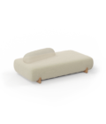 Pouf extérieur en tissu personnalisable Vondom MILOS Puff XL par Jean Marie Massaud